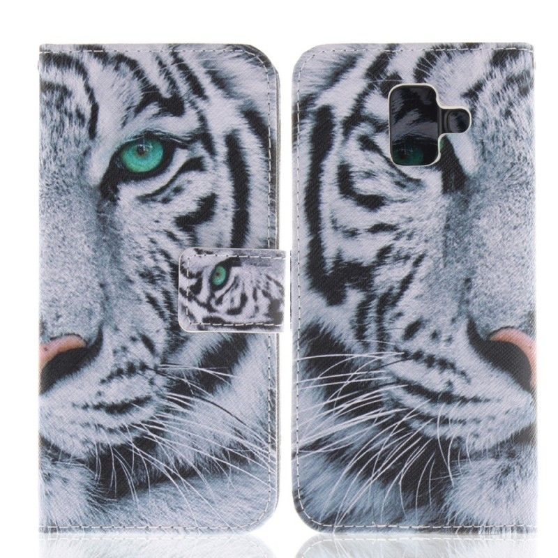 Fodral för Samsung Galaxy A6 Tiger Ansikte