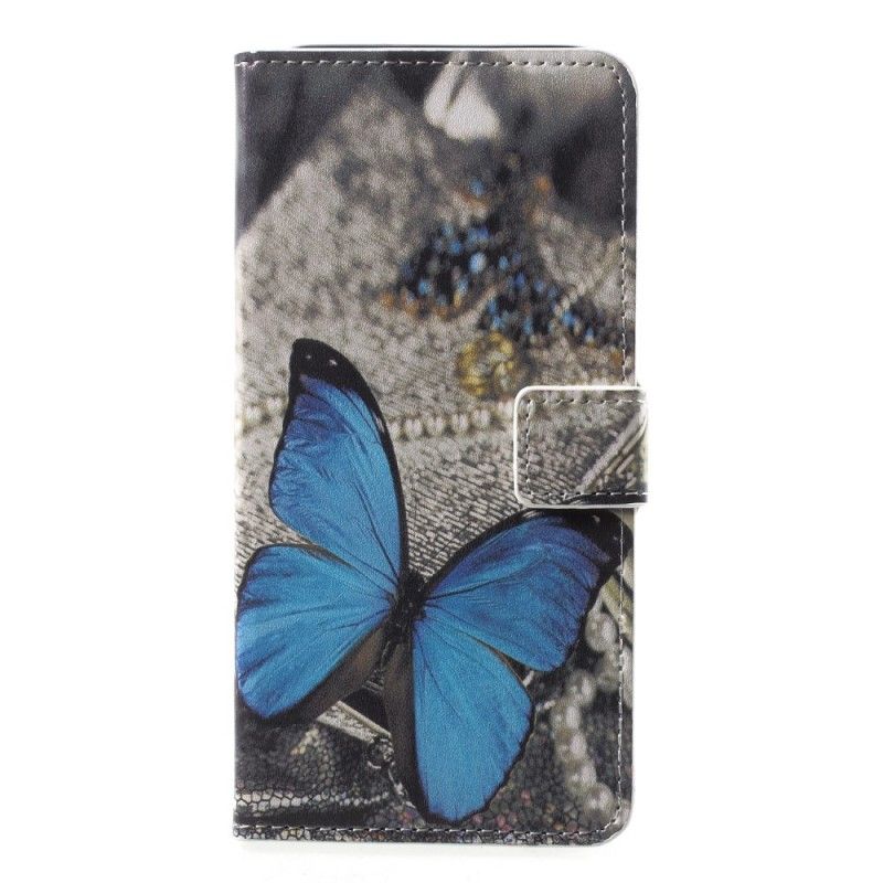 Fodral Samsung Galaxy A6 Blå Fjäril