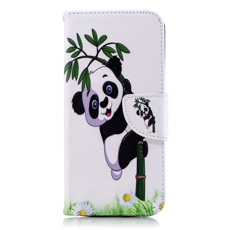 Fodral Samsung Galaxy A6 Panda På Bambu