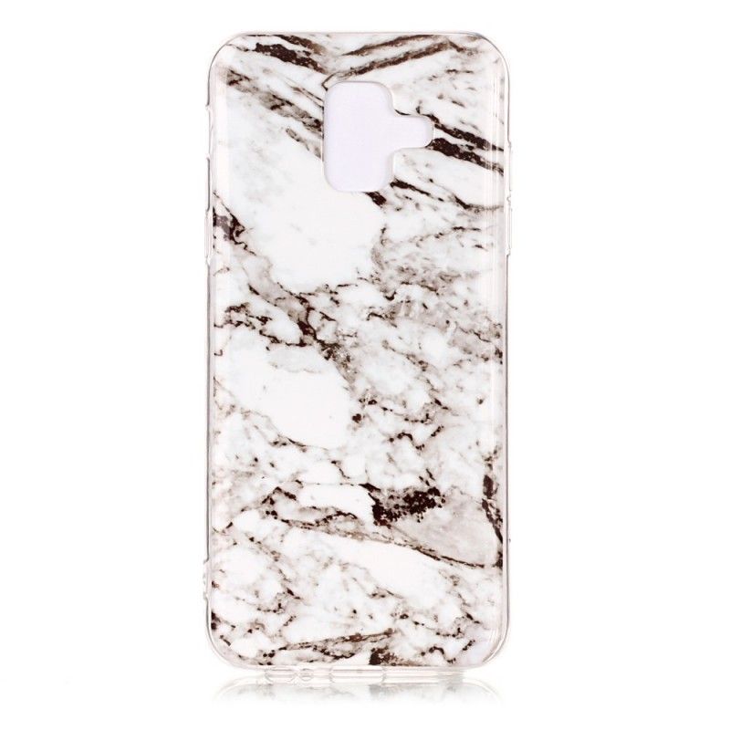 Skal Samsung Galaxy A6 Svart Marmor