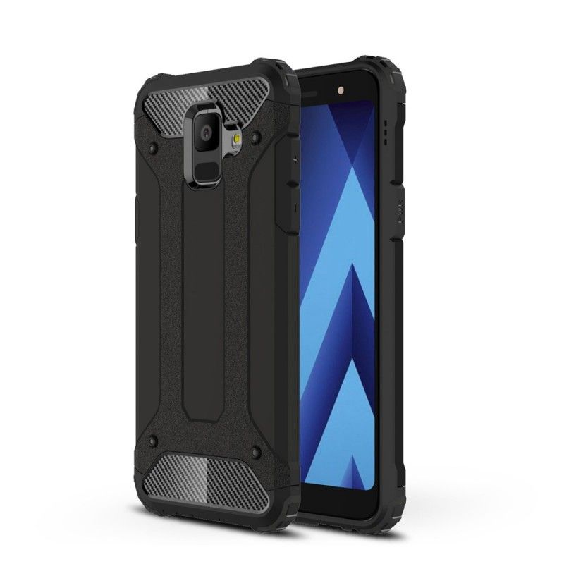 Skal Samsung Galaxy A6 Svart Mobilskal Överlevande