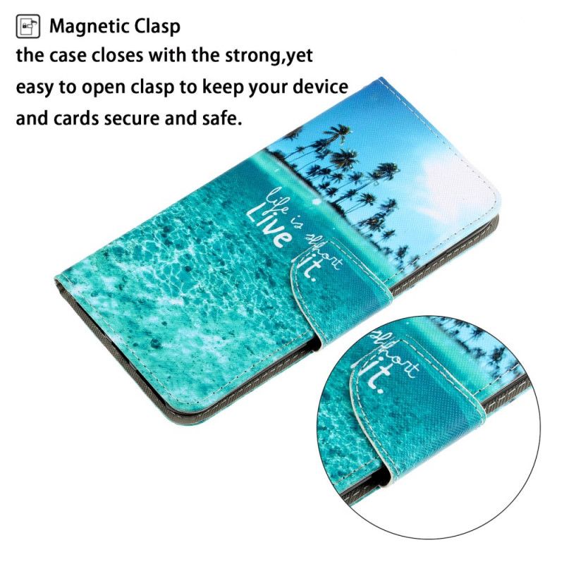 Fodral Huawei P Smart 2021 Lev Det Med Rem