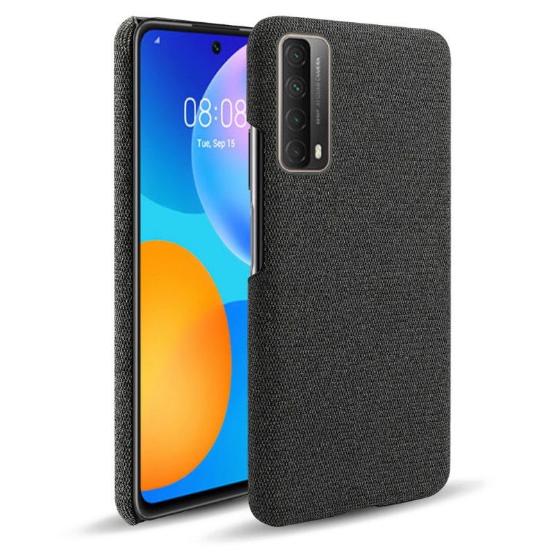 Skal Huawei P Smart 2021 Svart Ksq Tygstruktur