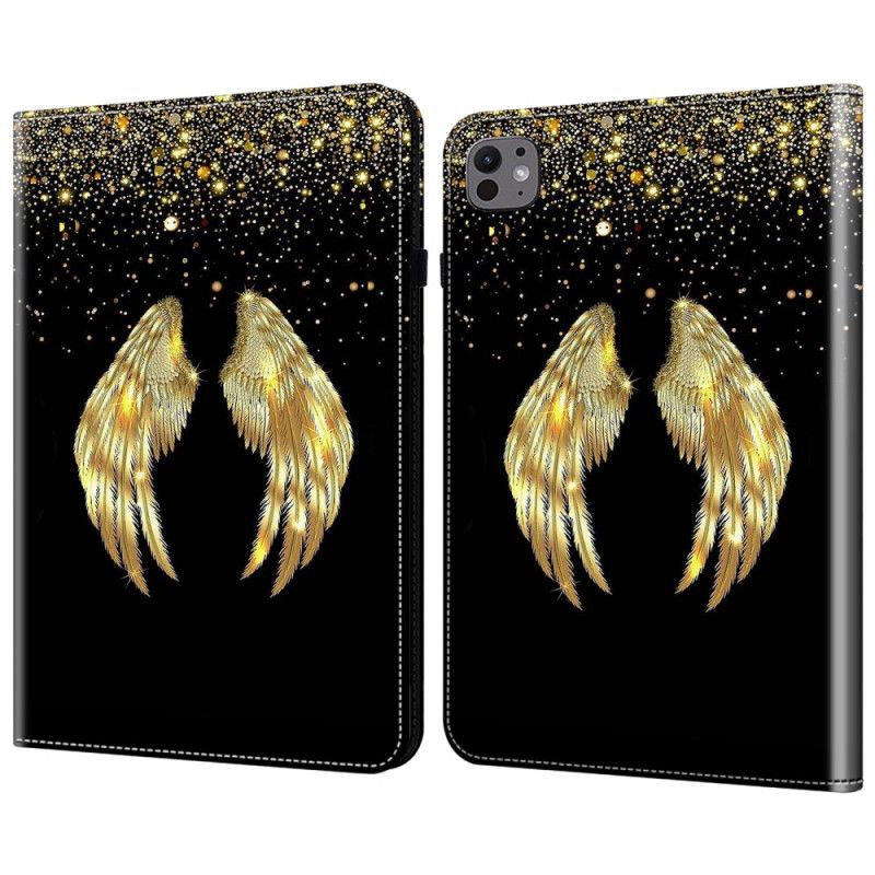 Case iPad Pro 13 (2025) Telefonfodral Gyllene Vingar