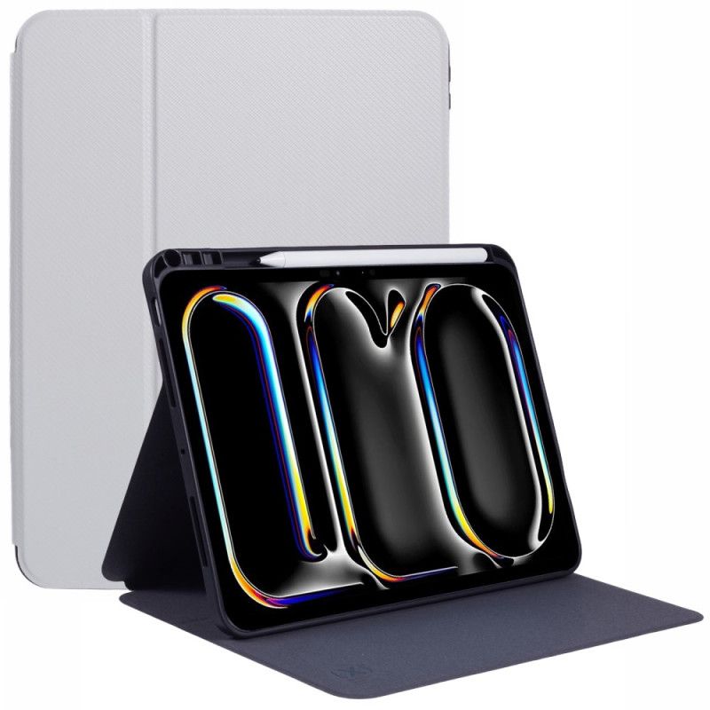 Case iPad Pro 13 (2025) Telefonfodral Lädereffekt X-level