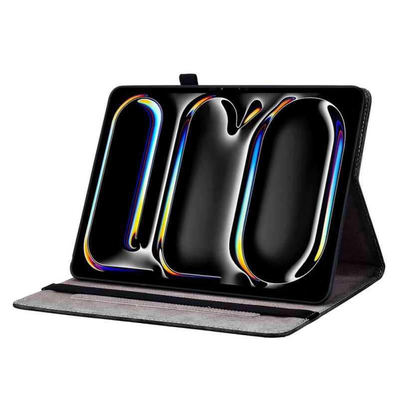 Fodral iPad Pro 13 (2025) Påfågelmönster