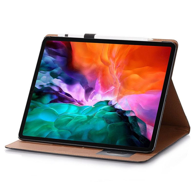 Fodral iPad Pro 13 (2025) Tvåfärgat Konstläder