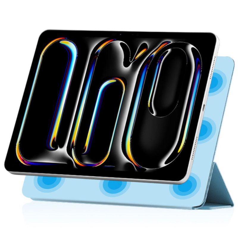 iPad Pro 13 (2025) Magnetstängning Och Trippelvikbart Stativ