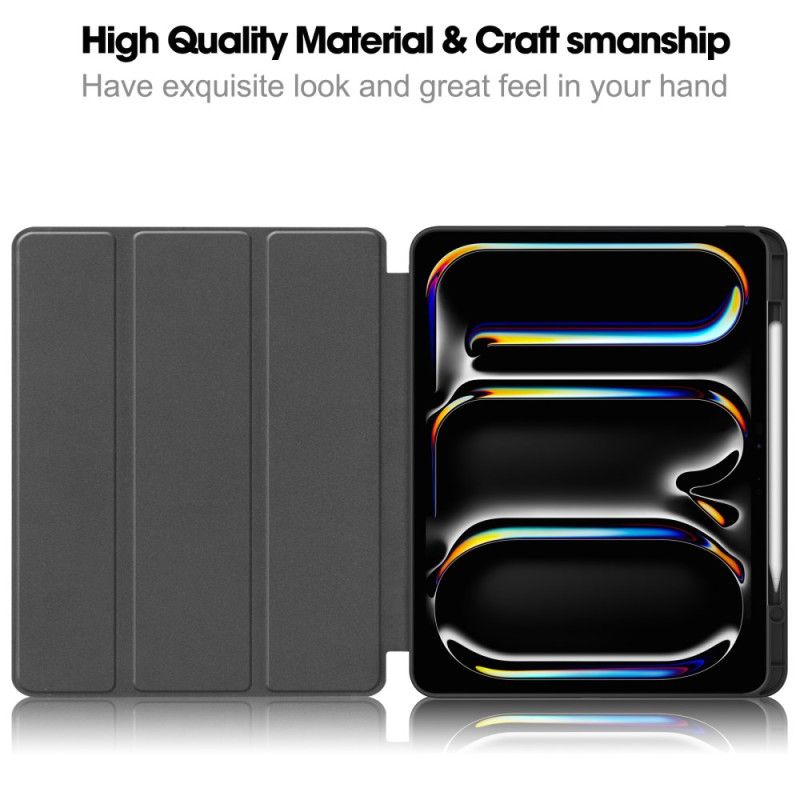 iPad Pro 13 (2025) Pekpennhållare I Konstläder