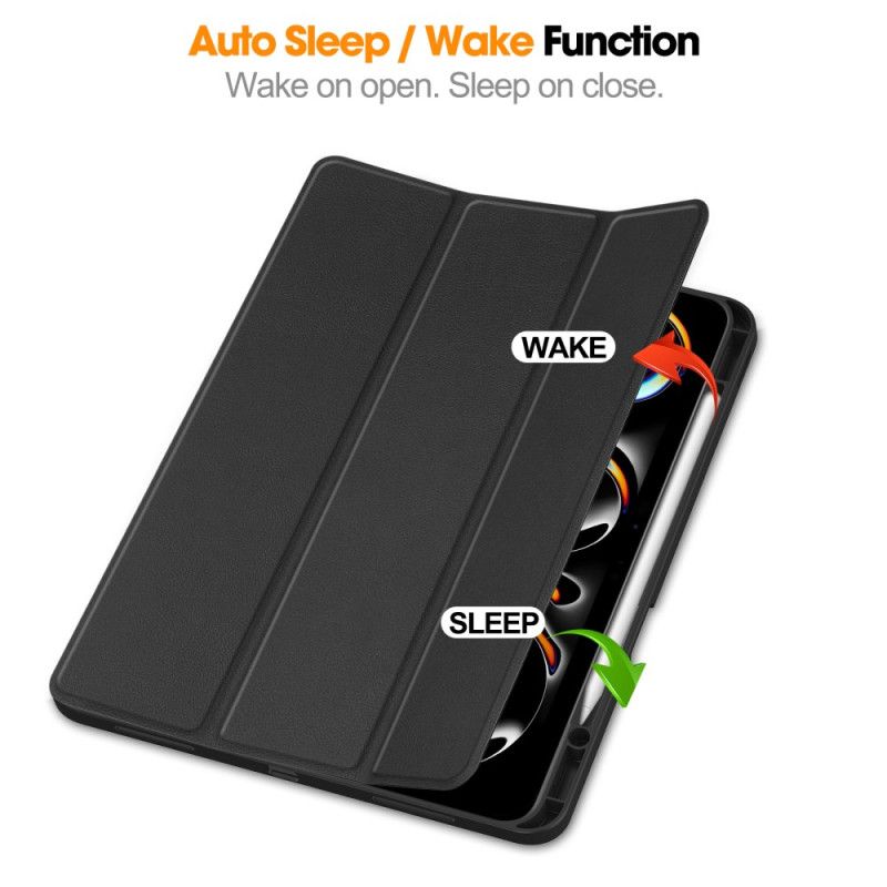 iPad Pro 13 (2025) Pekpennhållare I Konstläder