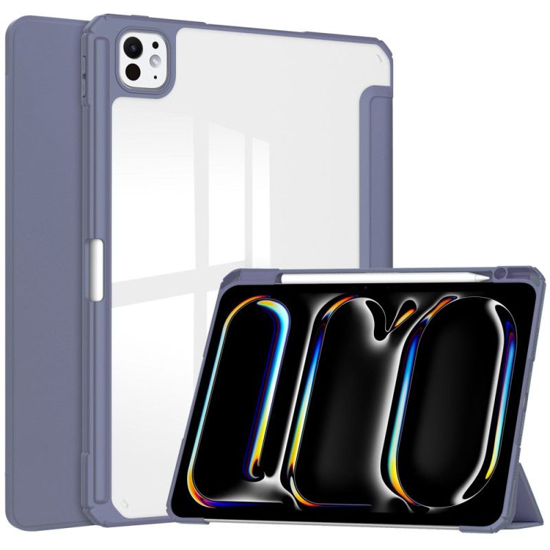 iPad Pro 13 (2025) Transparent Fodral I Konstläder