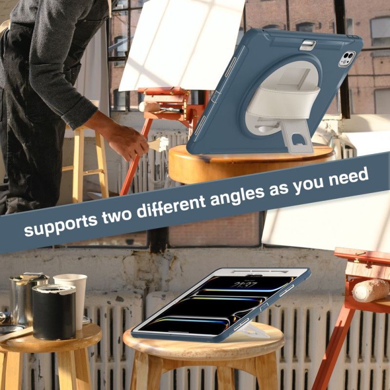 Skal För iPad Pro 13 (2025) Stylushållare Och Stativ