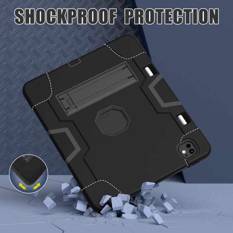 Skal iPad Pro 13 (2025) Integrerat Stativ Och Pekpennhållare