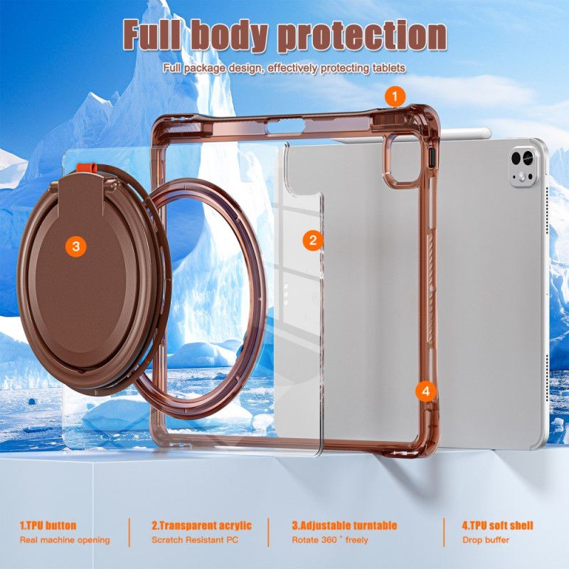 Skal iPad Pro 13 (2025) Roterande Handtag