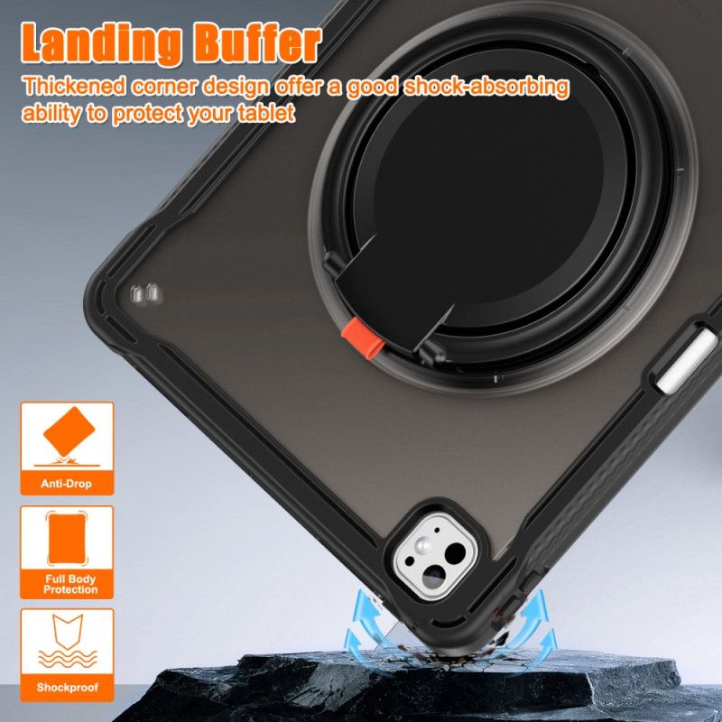 Skal iPad Pro 13 (2025) Roterande Stativ Och Pekpennhållare