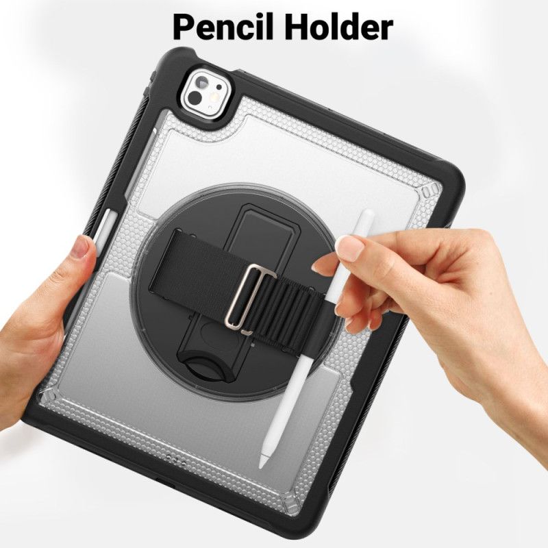 Skal iPad Pro 13 (2025) Roterande Stativ Och Värmeavledning