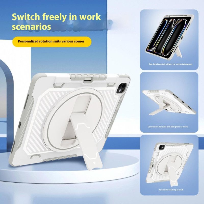 Skal iPad Pro 13 (2025) Stylushållare Och Justerbart Stativ