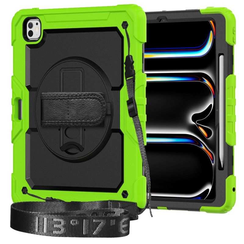 Skal iPad Pro 13 (2025) Telefonfodral Robust Med Skärmskydd Och Axelrem