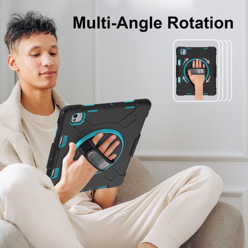 Skal iPad Pro 13 (2025) Ultratåligt Stativ Och Axelrem