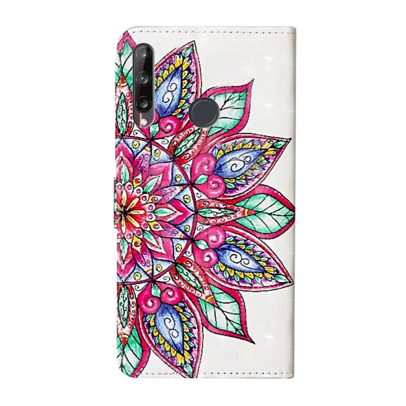 Fodral för Huawei Y6p Ritad Mandala