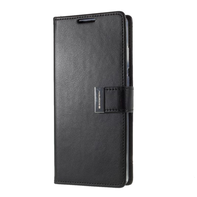 Fodral Samsung Galaxy Note 20 Svart Kvicksilverlås