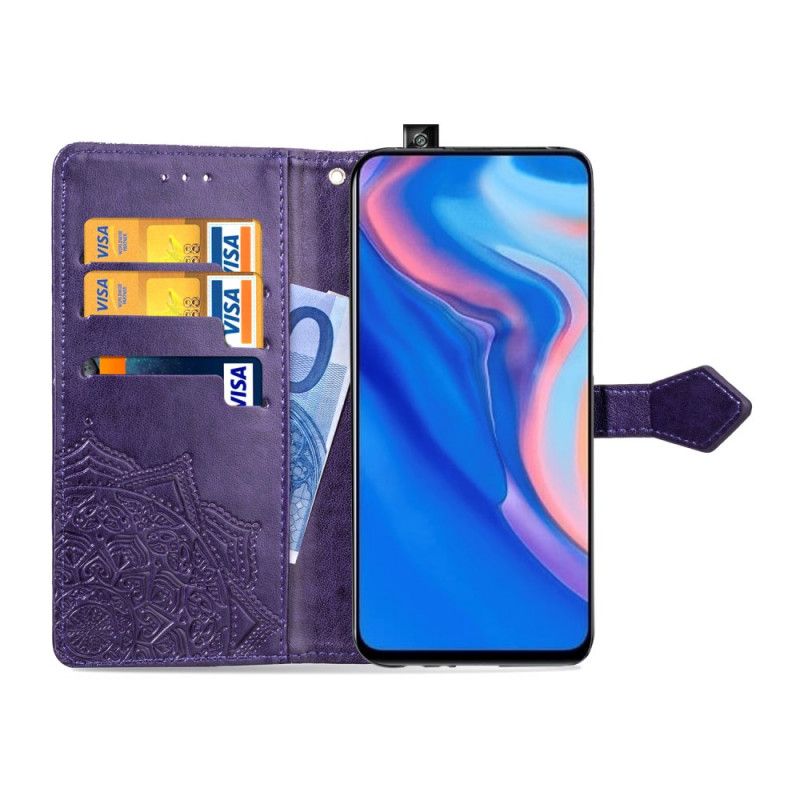 Fodral för Huawei P Smart Z Svart Medelåldersmandala
