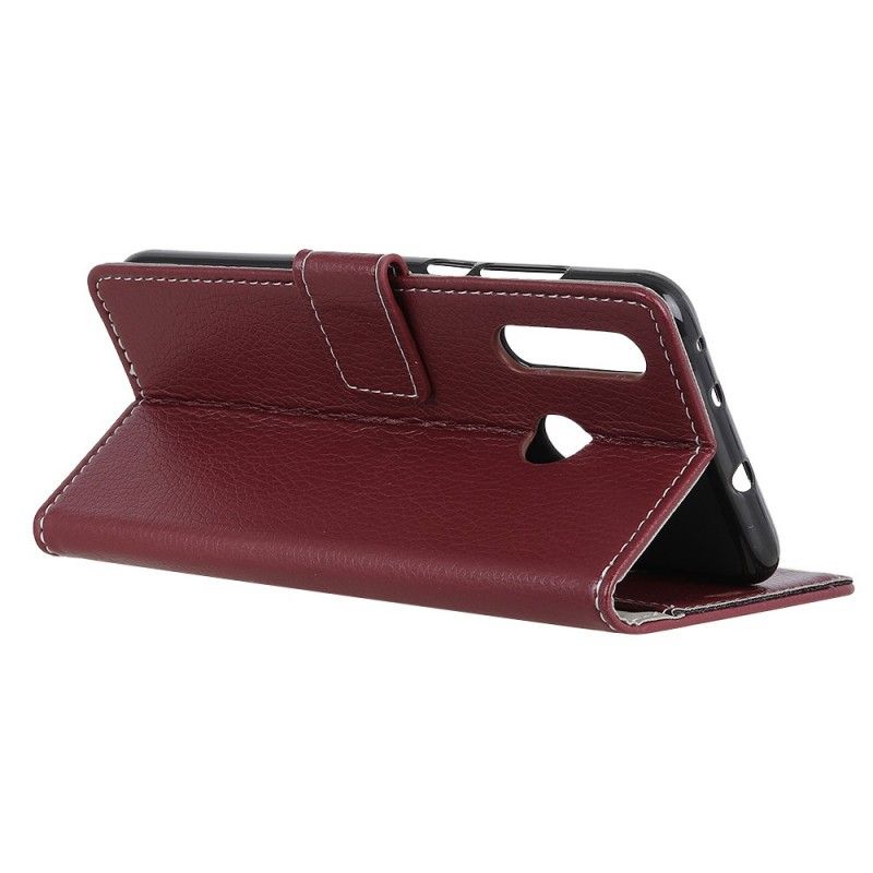 Läderfodral Huawei P Smart Z Svart Mobilskal Retro Couture Konstläder