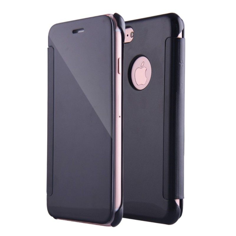 Folio-fodral iPhone 7 Plus / 8 Plus Silver Spegel