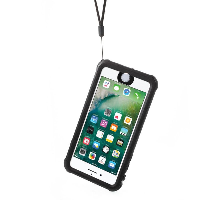 Skal för iPhone 7 Plus / 8 Plus Svart Vattentät Redpepper