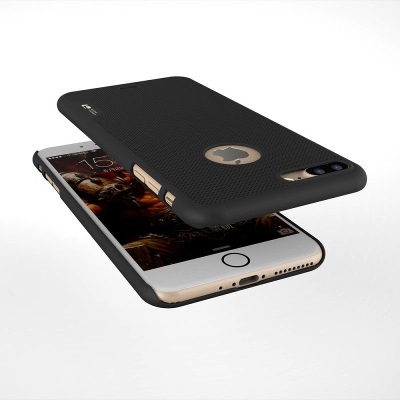 Skal iPhone 7 Plus / 8 Plus Gyllene Mobilskal Metal Loopee-Serie
