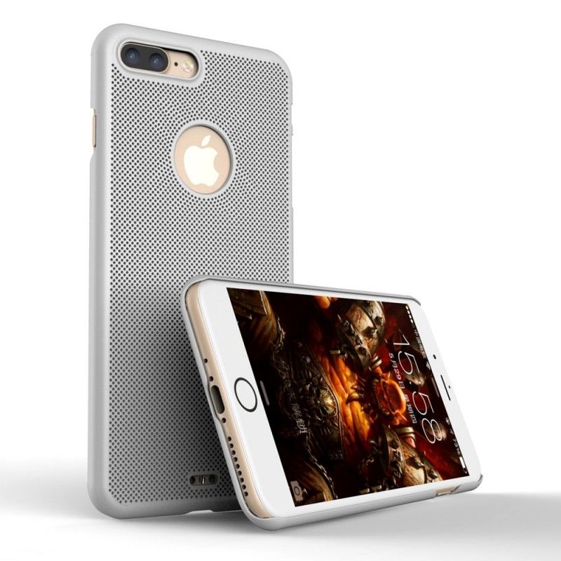 Skal iPhone 7 Plus / 8 Plus Gyllene Mobilskal Metal Loopee-Serie