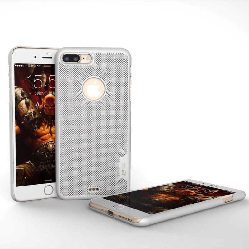 Skal iPhone 7 Plus / 8 Plus Gyllene Mobilskal Metal Loopee-Serie