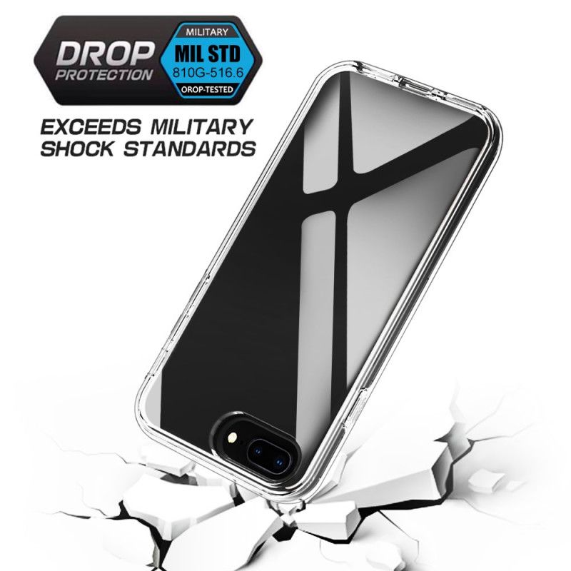 Skal iPhone 7 Plus / 8 Plus Transparent Hybriddesign