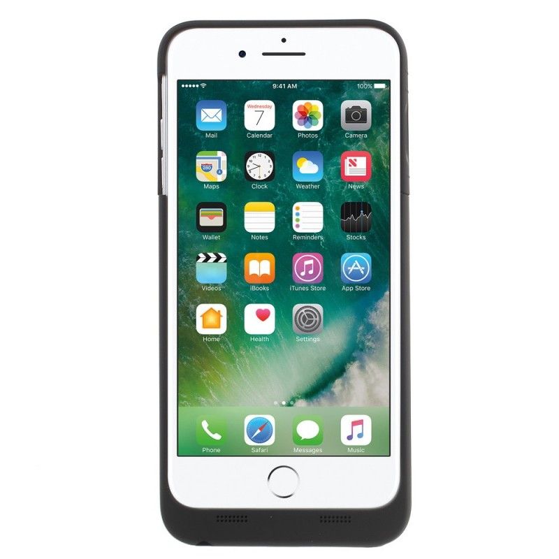 Skal Som Laddar Upp Din iPhone 7 Plus / 8 Plus Vit