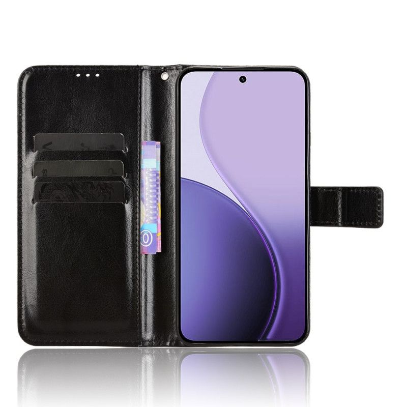 Fodral Oppo Reno 14 Pro 5g Prickigt Konstläder