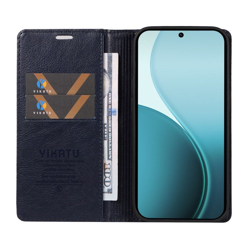 Folio-fodral Oppo Reno 14 Pro 5g Yikatu Vaxat Konstläder
