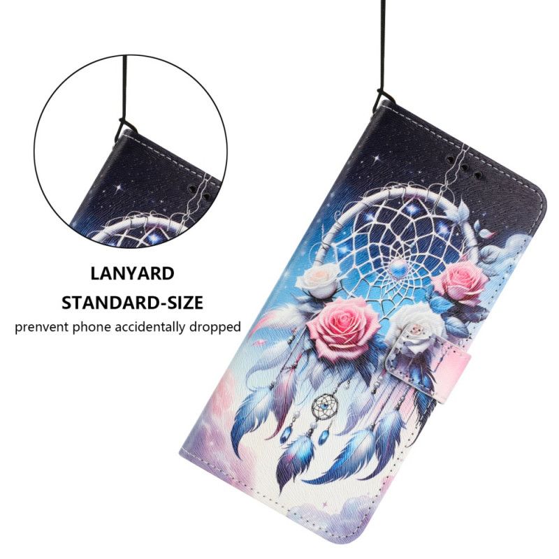 Läderfodral Oppo Reno 14 Pro 5g Telefonfodral Blommig Drömfångare