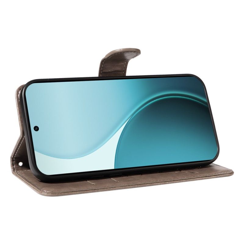 Läderfodral Oppo Reno 14 Pro 5g Telefonfodral Liten Blommor