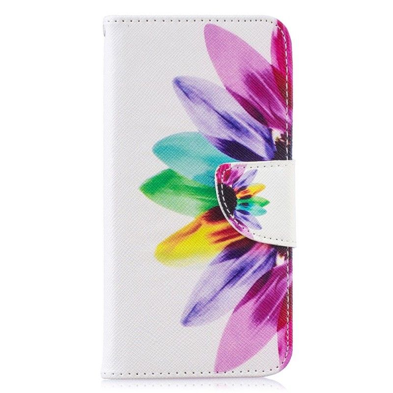 Fodral för Samsung Galaxy S10e Akvarellblomma