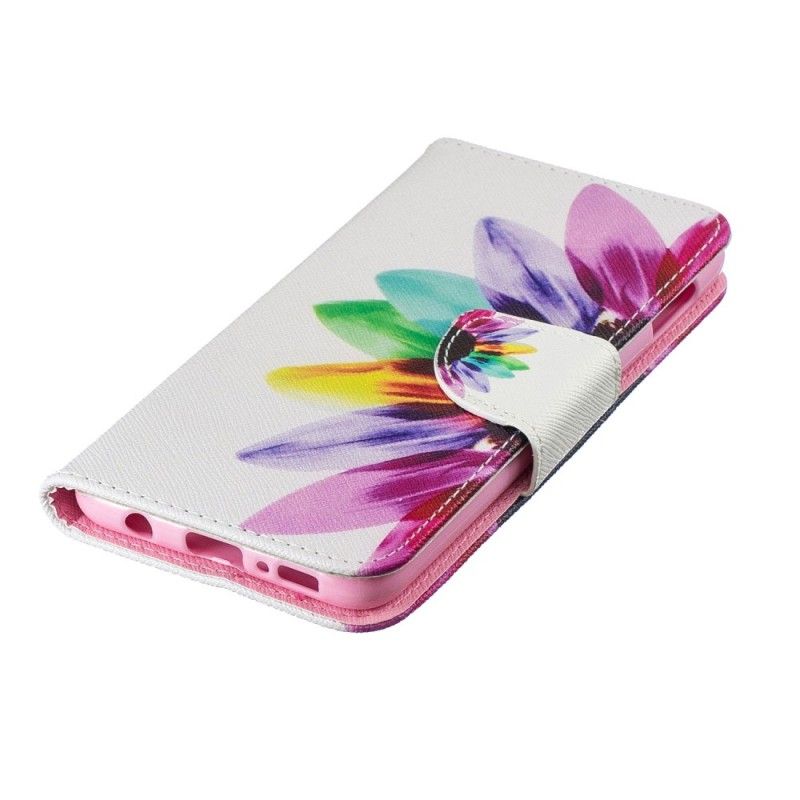 Fodral för Samsung Galaxy S10e Akvarellblomma