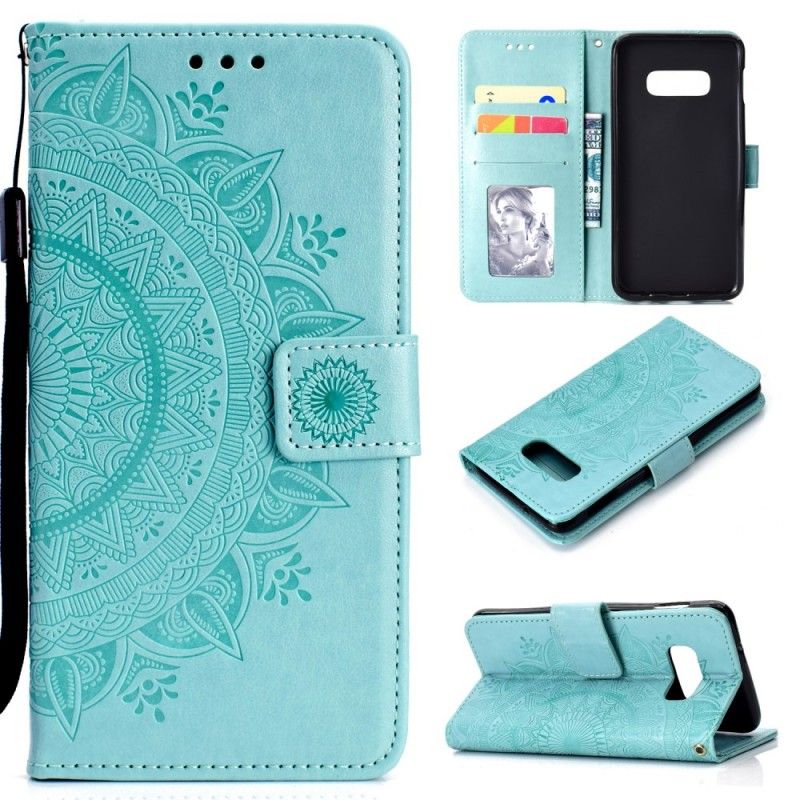 Fodral för Samsung Galaxy S10e Grå Solmandala