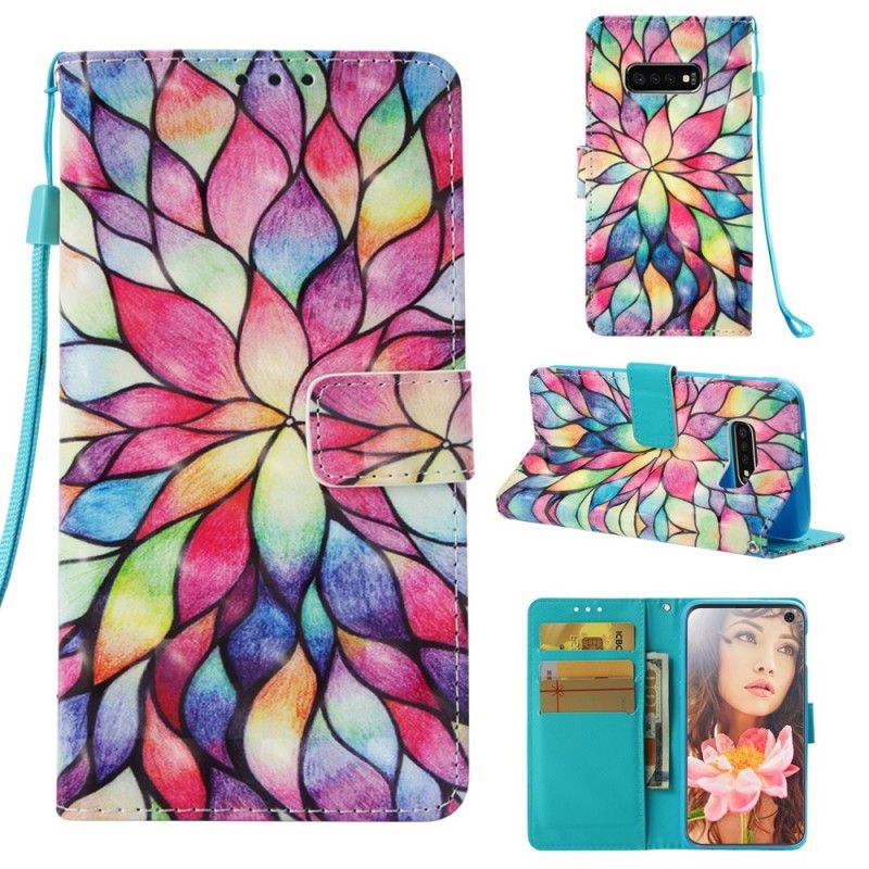 Fodral Samsung Galaxy S10e Optisk Färg