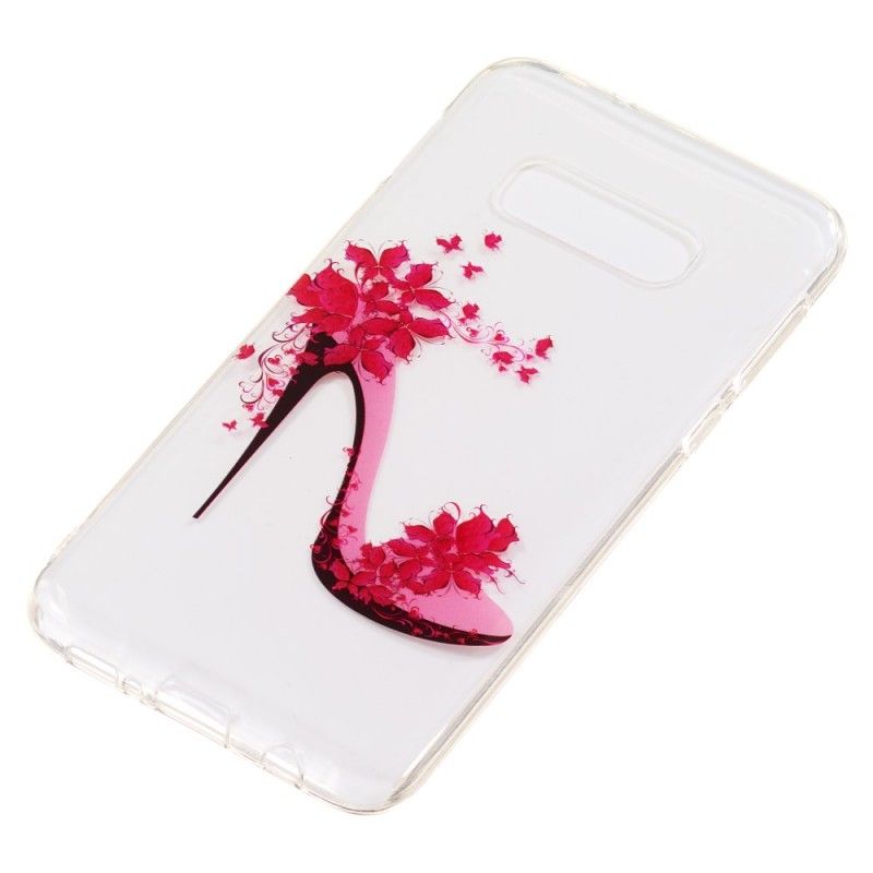 Skal Samsung Galaxy S10e Mobilskal Blommig Pump