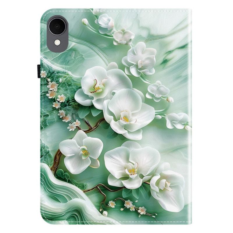 Case Samsung Galaxy Tab S11 Telefonfodral Jadeblommor