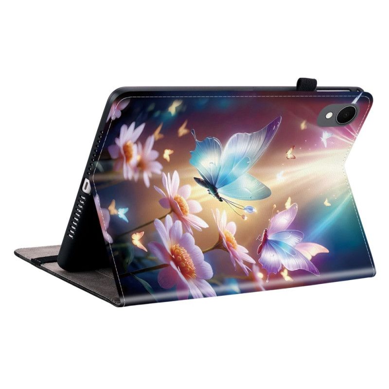 Fodral Samsung Galaxy Tab S11 Fjärilar I Ljus