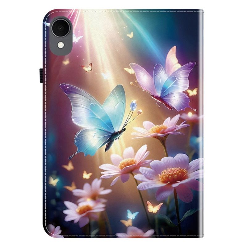 Fodral Samsung Galaxy Tab S11 Fjärilar I Ljus