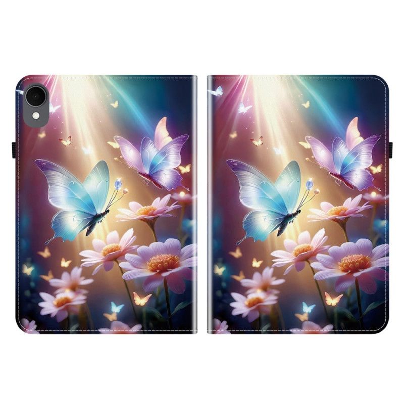 Fodral Samsung Galaxy Tab S11 Fjärilar I Ljus