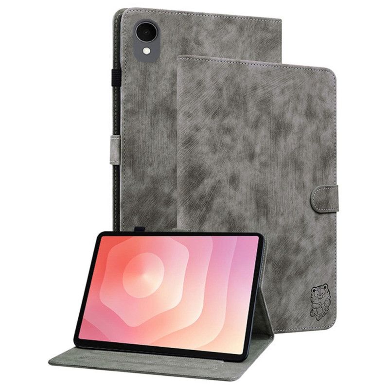 Fodral Samsung Galaxy Tab S11 Vintage Mockaeffekt