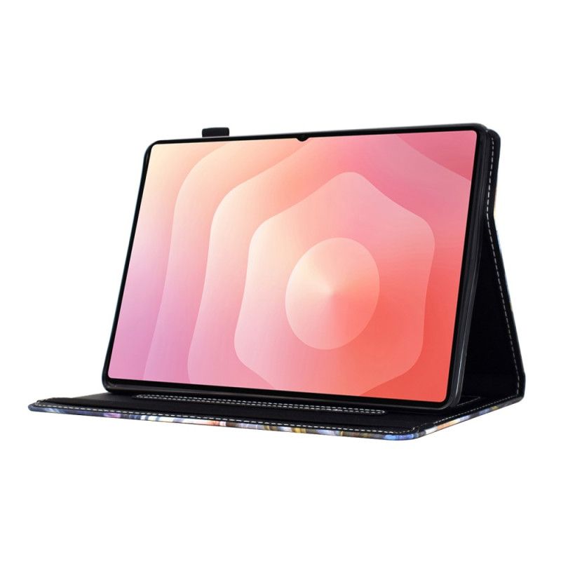 Läderfodral Samsung Galaxy Tab S11 Telefonfodral Vinterkatt