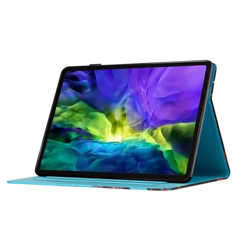 Läderskal Fodral Samsung Galaxy Tab S11 Kokospalmer